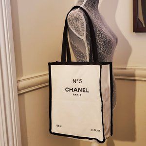 Chanel Factory N°5 100th Anniversary Collection Canvas Tote Limited Edit…